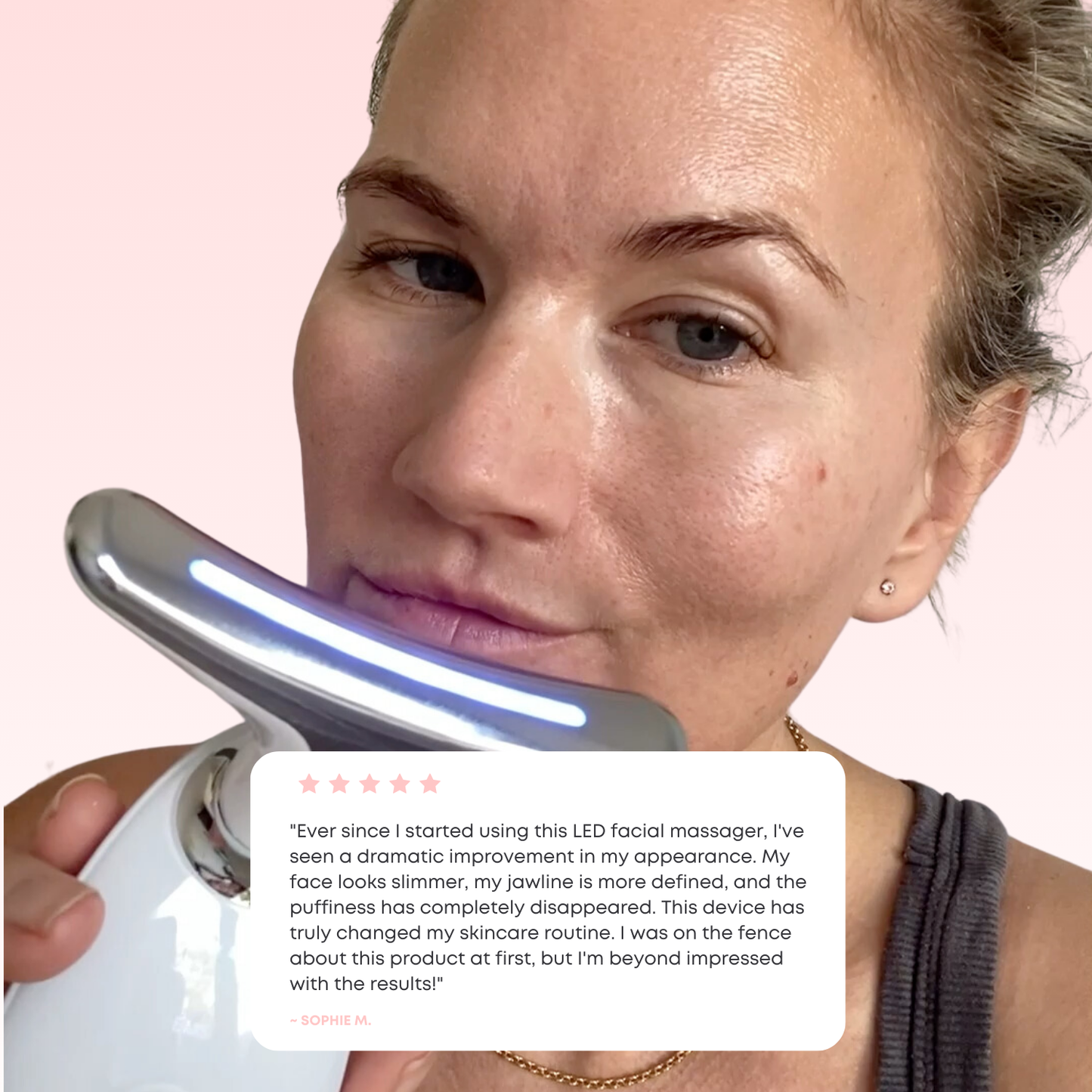 Bellora™ SculptLift Pro – Dispositivo Avanzado de Reafirmación para Rostro y Cuello